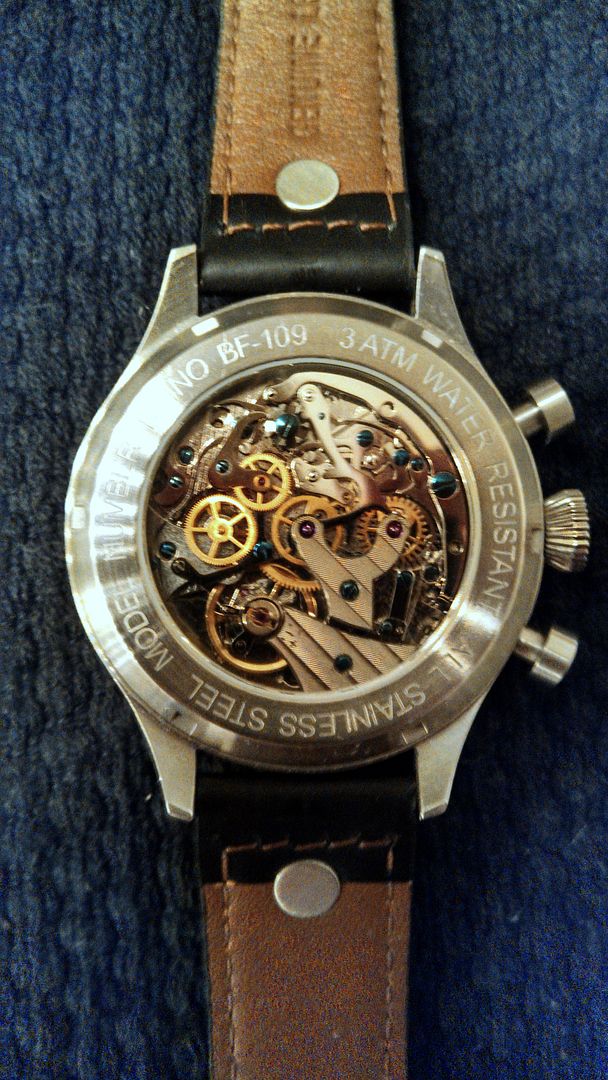 FS *SOLD* TICINO 44mm Handwind Pilot Chronograph, 200 WatchUSeek